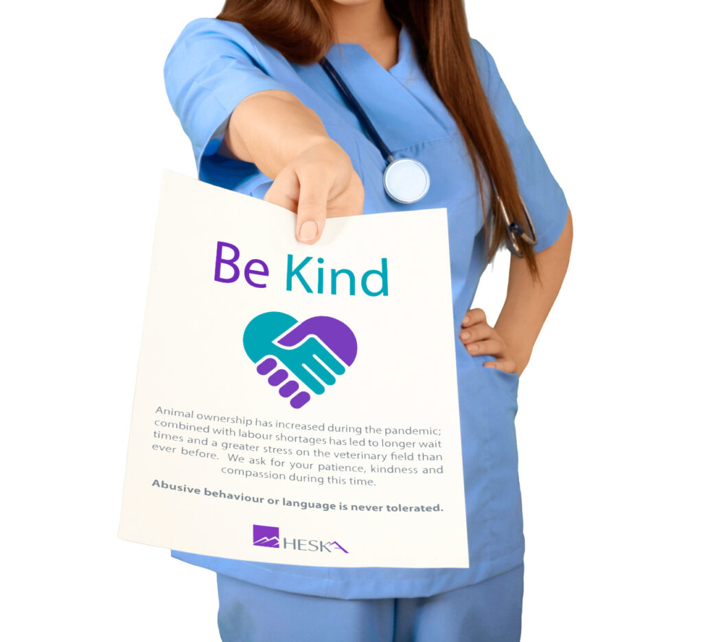 Be Kind Poster from Heska